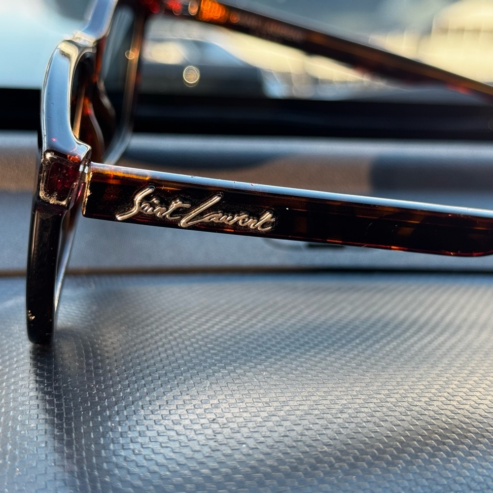Saint Laurent Brown Sunglasses